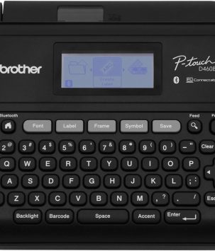 Brother P-Touch PT-D460BT Business Expert Connected Label Maker | Connect and Create via Bluetooth® on TZe Label Tapes up to ~3/4 inch, White