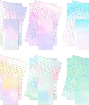 Mr. Pen- Stationery Writing Paper with Envelopes, 30 Letter Writing Paper with 18 Envelopes, Cute Stationary Set for Writing Letters, 8.18 x 5.5 Inch Stationary Paper and 6.55 x 3.2 Inch Envelopes