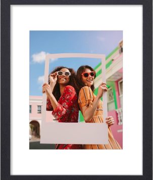 Vittanly 11x14 Picture Frame, Display Pictures 8x10 with Mat or 11x14 without Mat, Photo Frame for Wall or Table Top Display, Black, 1 Pack